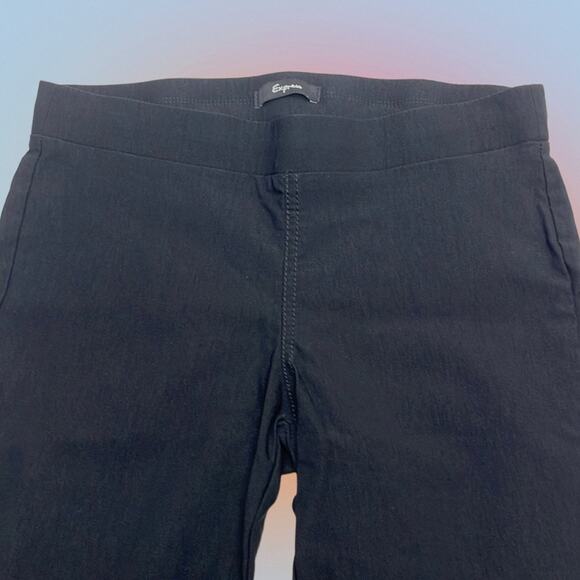 EXPRESS Women’s 6 Black Nylon Blend Capri Pant - Picture 1 of 4